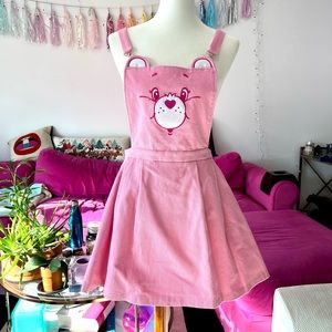 Adorable Dolls Kill x Care Bears Pinafore/Overalls Dress